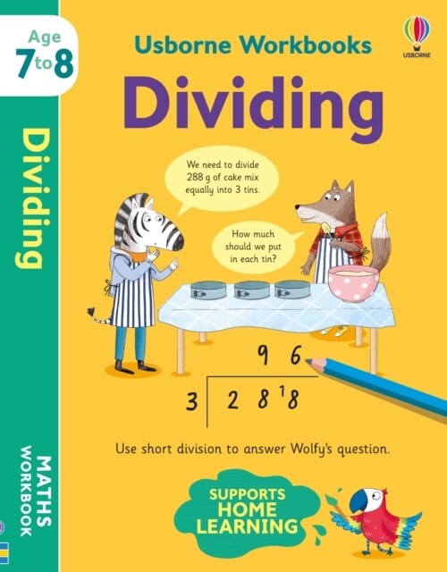 Usborne Workbooks Dividing 7-8 (Paperback)