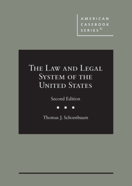 The Law and Legal System of the United States (Hardcover, 2 Revised edition)