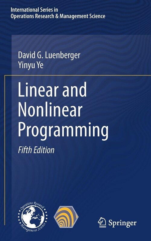 Linear and Nonlinear Programming (Hardcover, 5, 2022)