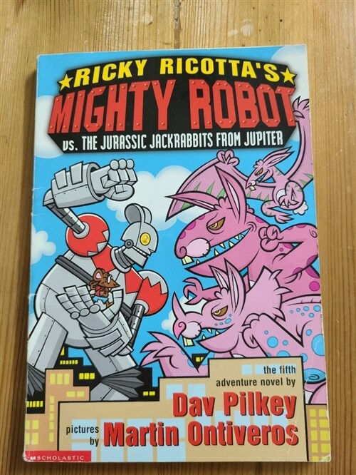 [중고] Ricky Ricotta‘s Mighty Robot vs. the Jurassic Jack Rabbits from Jupiter (Mass Market Paperback)