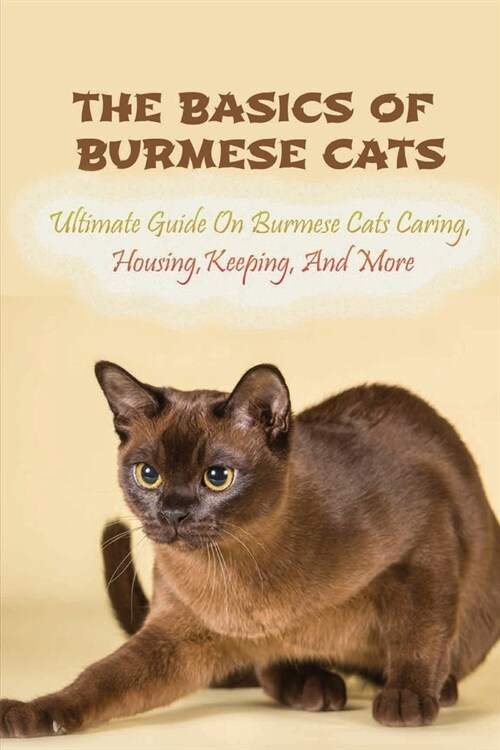 The Basics Of Burmese Cats: Ultimate Guide On Burmese Cats Caring, Housing, Keeping, And More: The Great Benefits Of Owning Burmese Cats (Paperback)