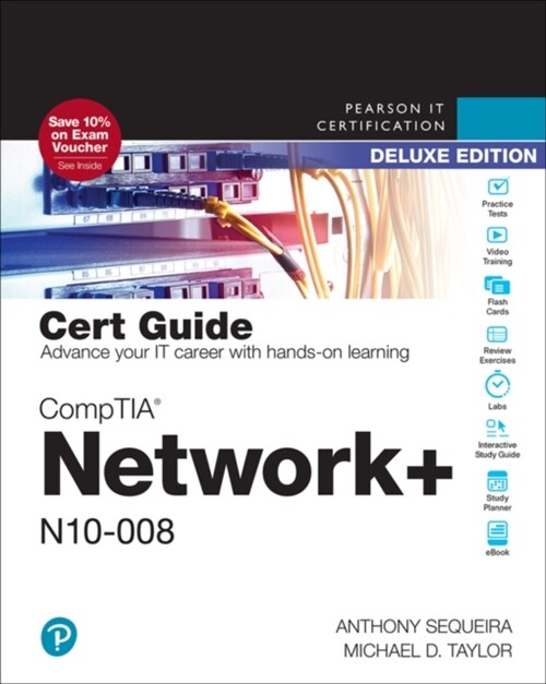Comptia Network+ N10-008 Cert Guide, Deluxe Edition (Paperback)