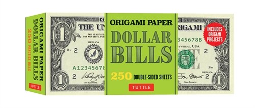 Origami Paper: Dollar Bills: High-Quality Origami Paper; 250 Double-Sided Sheets (Instructions for 4 Models Included) (Loose Leaf)