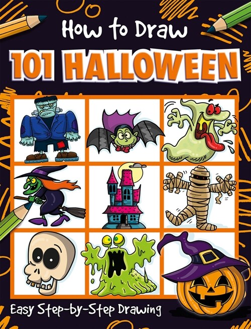 How to Draw 101 Halloween (Paperback)