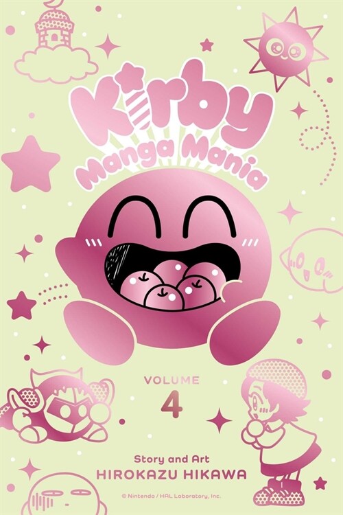 Kirby Manga Mania, Vol. 4 (Paperback)