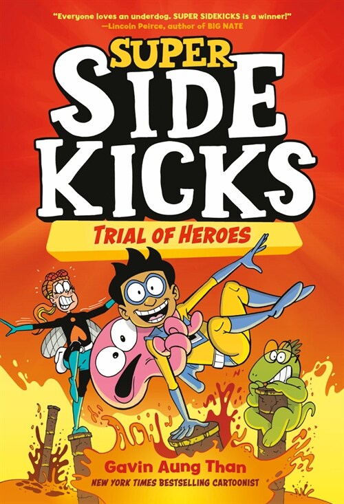 Super Sidekicks #3: Trial of Heroes: (A Graphic Novel) (Hardcover)