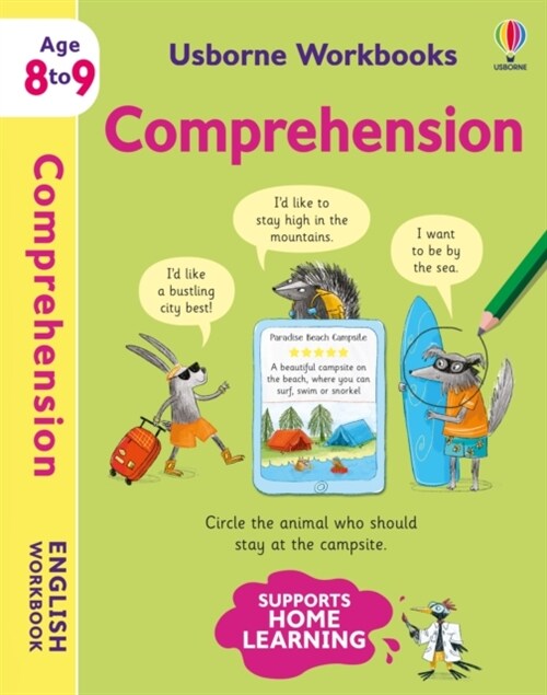 Usborne Workbooks Comprehension 8-9 (Paperback)