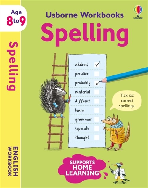 Usborne Workbooks Spelling 8-9 (Paperback)