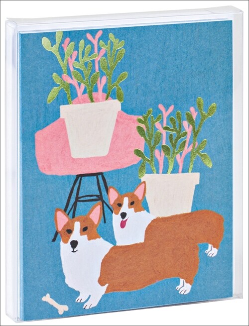 Two Corgis Notecard Set (Other)