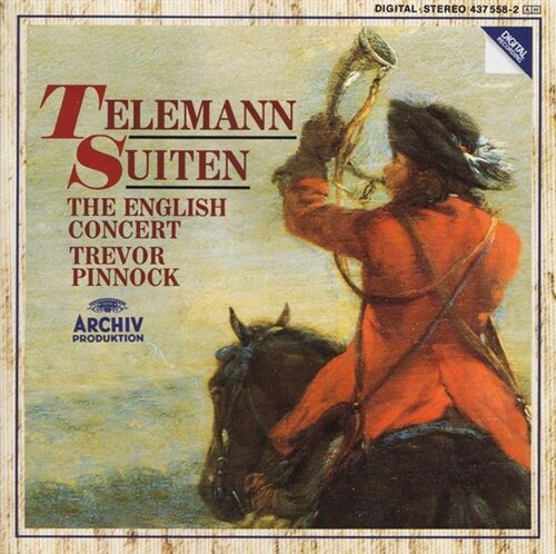 [중고] [수입] Telemann : Suiten by English Concert, Trevor Pinnock made in Germany