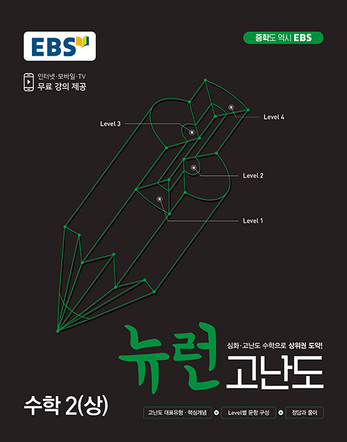 [중고] EBS 중학 뉴런 고난도 수학 2 (상) (2024년용)