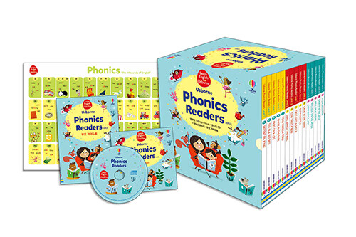 Usborne Phonics Readers 시리즈 세트 - 전16권