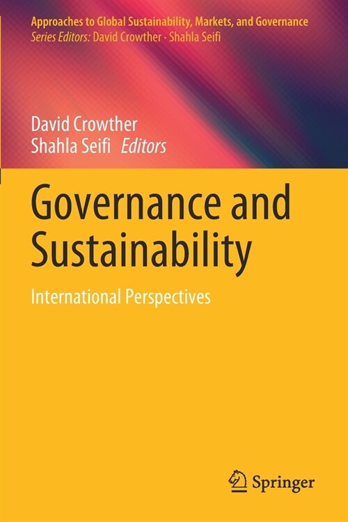 Governance and Sustainability: International Perspectives (Paperback, 2020)