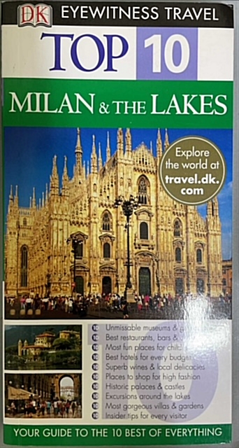 [중고] Top 10 Milan and the Lakes (Paperback)