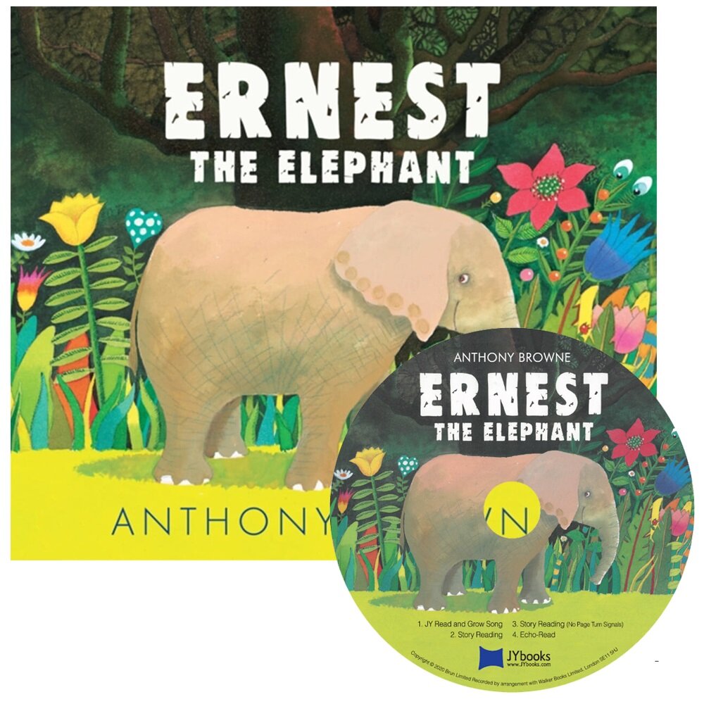 [중고] 베오영 Ernest the Elephant (Hardcover + CD)