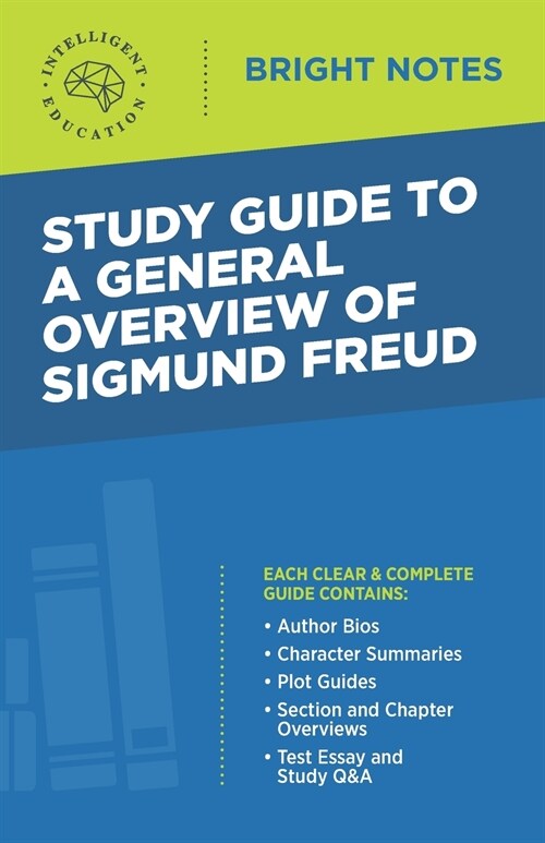 Study Guide to a General Overview of Sigmund Freud (Paperback)
