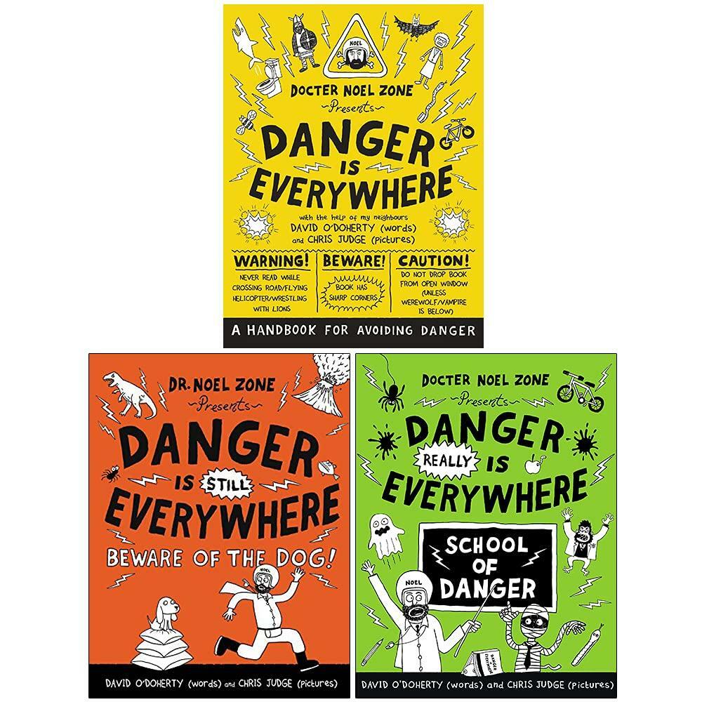 Danger is Everywhere Collection Series 3 Books Set (Paperback 3권)