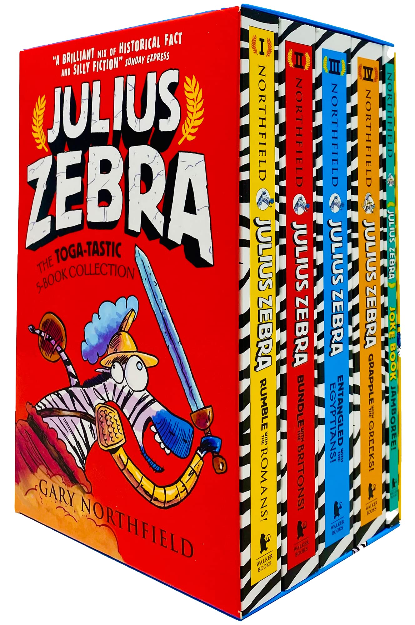 Julius Zebra 5 Kids Books Children Collection (Paperback 5권)