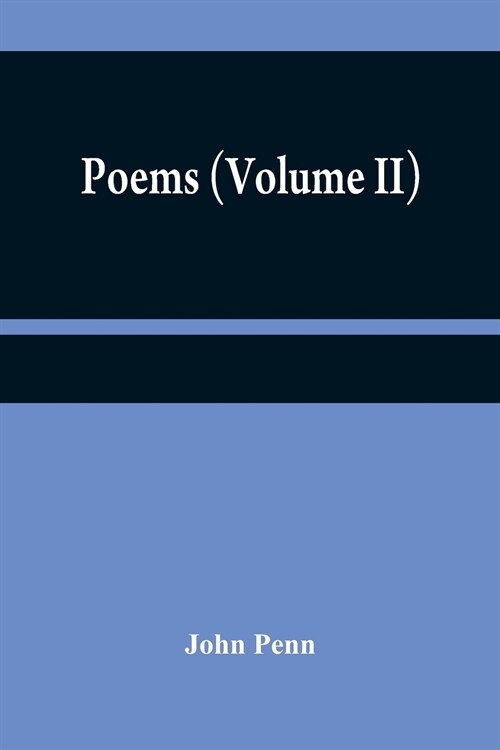 Poems (Volume II) (Paperback)