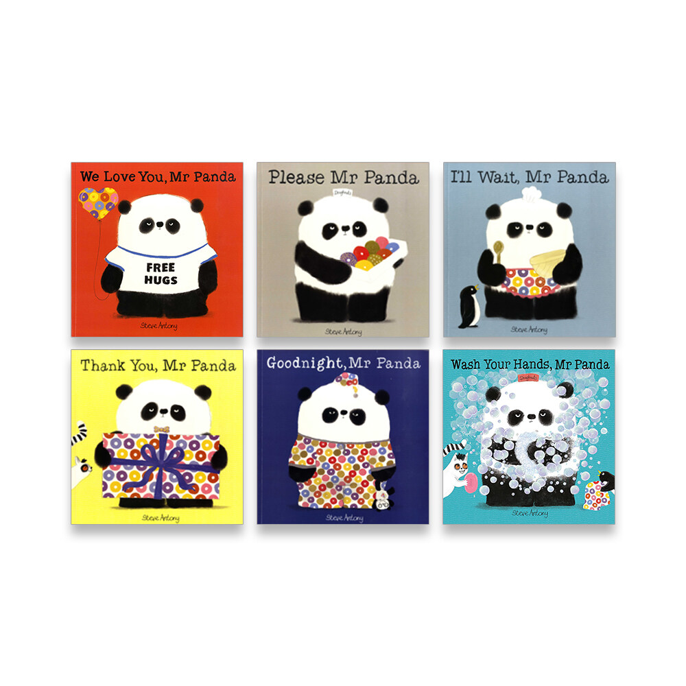 [중고] Mr Panda 6 Books SET! (Paperback 6권)