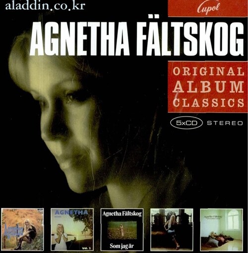 [수입] Agnetha Faltskog - Original Album Classics (5disc)