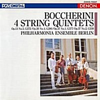 [수입] Philharmonia Ensemble Berlin - 보케리니: 4개의 현악 오중주 작품집 (Boccherini: 4 Stirng Quintets) (일본반)(CD)