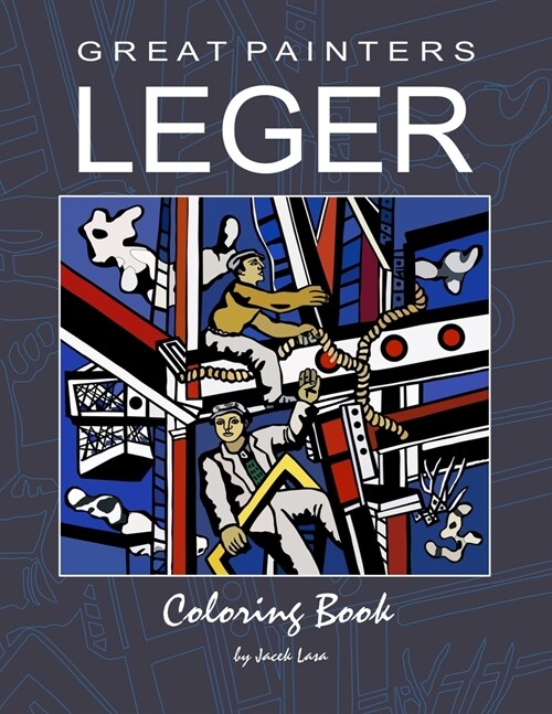 Great Painters Leger Coloring Book (Paperback)