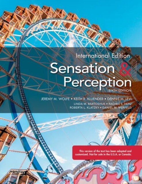 Sensation and Perception (Paperback, 6 Revised edition)