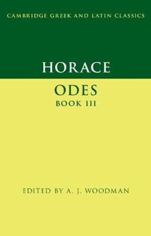 Horace: Odes Book III (Hardcover)