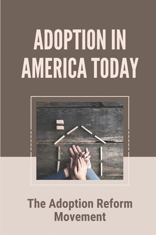 Adoption In America Today: The Adoption Reform Movement: Adoption Law Reform (Paperback)