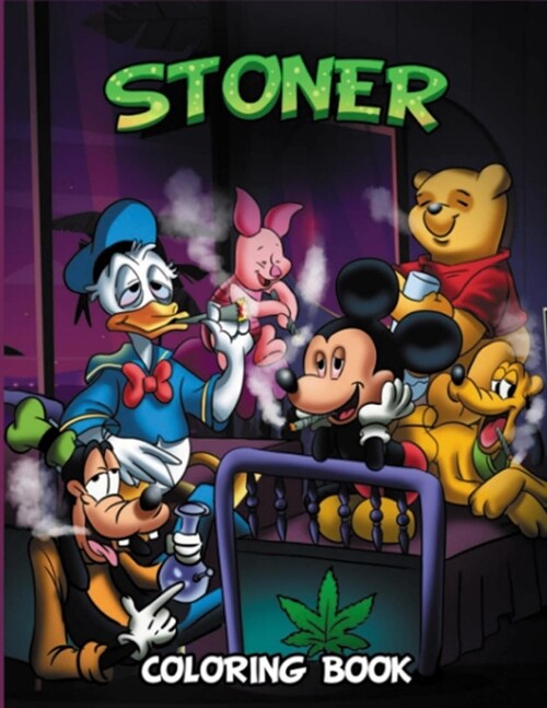 Stoner Coloring Book: Stoner Psychedelic Coloring Book For Adults, Coloring Books For Stress Relief And Relaxation (Paperback)