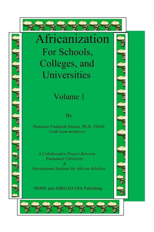 Africanization: For Schools, Colleges, and Universities (Paperback)