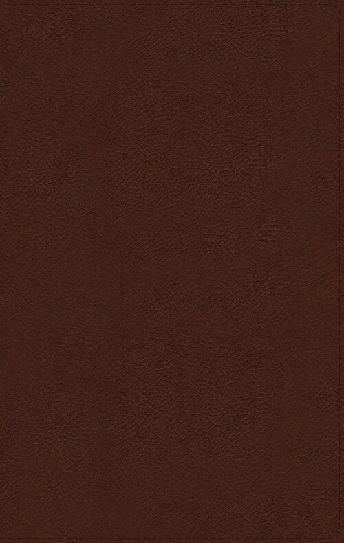 Niv, Thompson Chain-Reference Bible, Genuine Leather, Buffalo, Brown, Red Letter, Art Gilded Edges, Comfort Print (Leather)