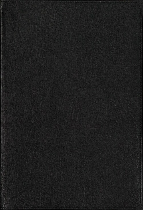 Niv, Thompson Chain-Reference Bible, Premium Goatskin Leather, Black, Premier Collection, Black Letter, Art Gilded Edges, Comfort Print (Leather)