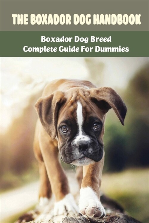 The Boxador Dog Handbook: Boxador Dog Breed Complete Guide For Dummies: How To Care For Boxador Dog (Paperback)