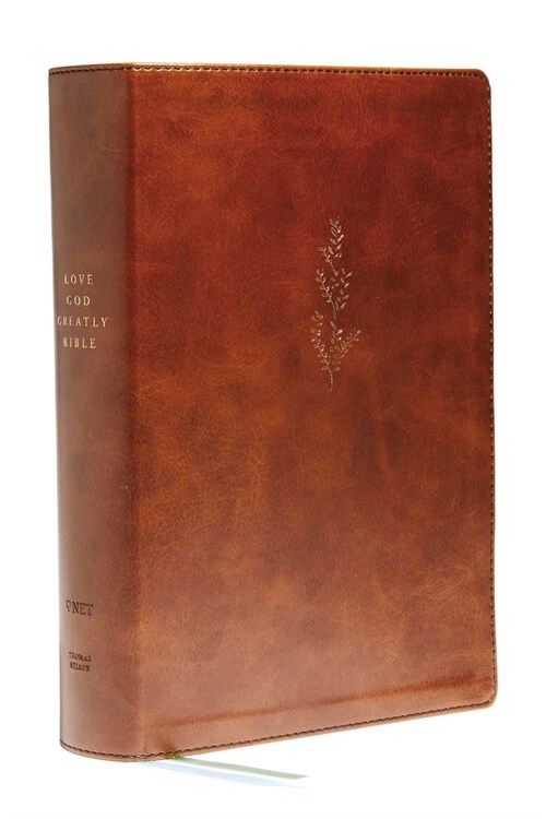 Young Women Love God Greatly Bible: A Soap Method Study Bible (Net, Brown Leathersoft, Comfort Print) (Imitation Leather)