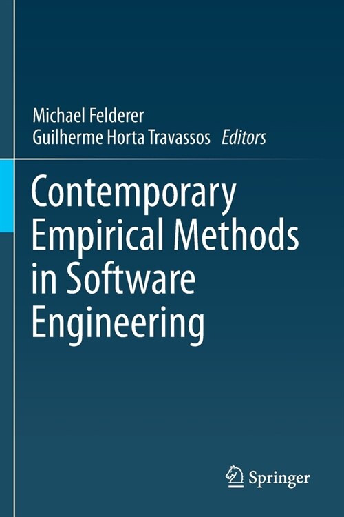 Contemporary Empirical Methods in Software Engineering (Paperback)