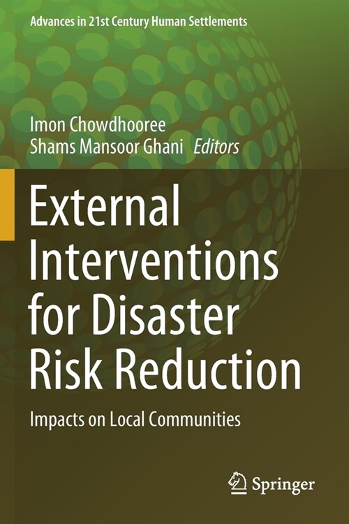 External Interventions for Disaster Risk Reduction: Impacts on Local Communities (Paperback)