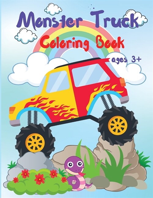 Monster Truck Coloring Book for Kids: Activity Workbook for Boys and Girls Who Love Monster Truck, All Ages (Paperback)