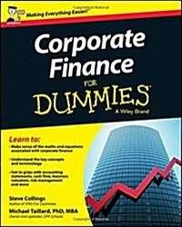 Corporate Finance for Dummies (Paperback)