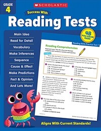 Scholastic Success with Reading Tests Grade 4 Workbook (Paperback)