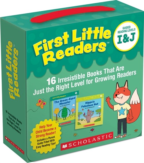 First Little Readers: Guided Reading Levels I & J (Parent Pack): 16 Irresistible Books That Are Just the Right Level for Growing Readers (Boxed Set)