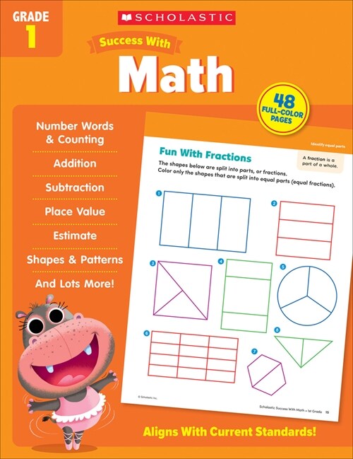 Scholastic Success with Math Grade 1 Workbook (Paperback)