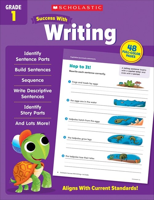 [중고] Success With Writing Grade 1 Workbook (Paperback)