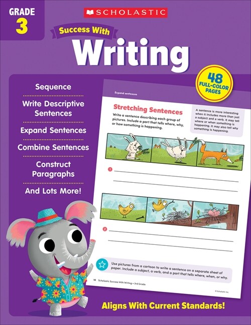 Success With Writing Grade 3 Workbook (Paperback)