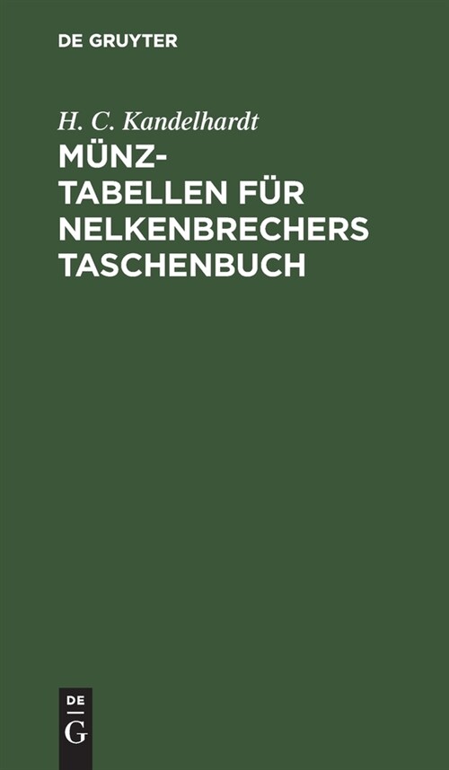 M?z-Tabellen F? Nelkenbrechers Taschenbuch (Hardcover, 17, 17. Aufl., Repr)