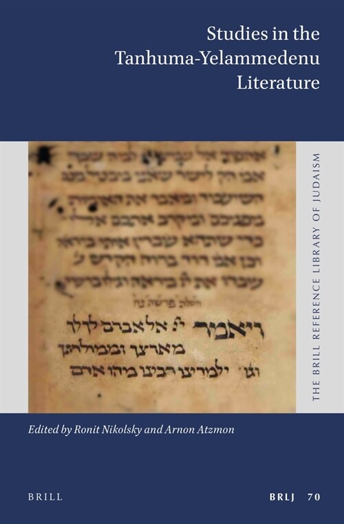 Studies in the Tanhuma-Yelammedenu Literature (Hardcover)