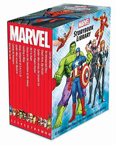 Marvel Storybook Library 12 Books Set (Hardcover 12권)