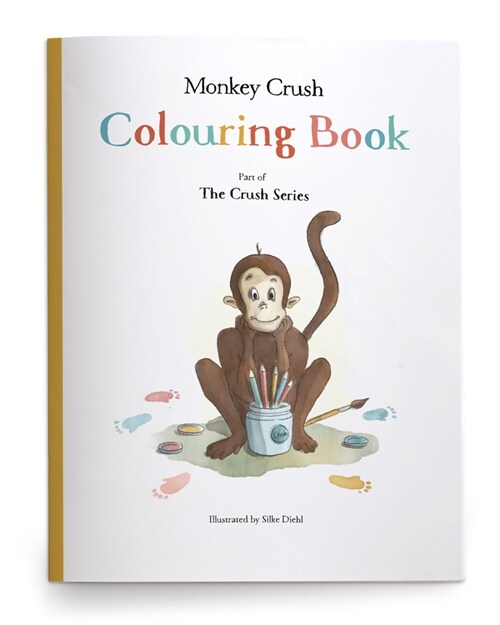 Monkey Crush Series Colouring Book (Paperback, 2nd ed.)