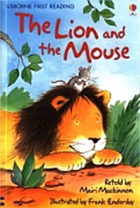 Usborne First Reading 1-08 : The Lion and the Mouse (Paperback)